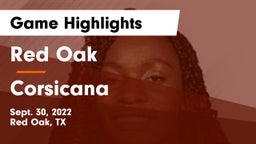 Red Oak  vs Corsicana Game Highlights - Sept. 30, 2022