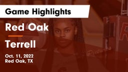 Red Oak  vs Terrell Game Highlights - Oct. 11, 2022