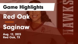 Red Oak  vs Saginaw  Game Highlights - Aug. 12, 2023