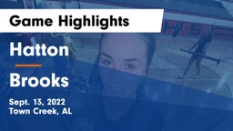 Hatton  vs Brooks Game Highlights - Sept. 13, 2022