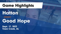 Hatton  vs Good Hope Game Highlights - Sept. 17, 2022
