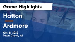 Hatton  vs Ardmore Game Highlights - Oct. 8, 2022
