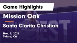 Mission Oak  vs Santa Clarita Christian Game Highlights - Nov. 9, 2021
