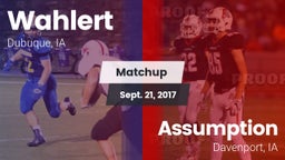 Matchup: Wahlert  vs. Assumption  2017