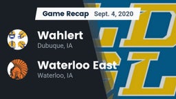 Recap: Wahlert  vs. Waterloo East  2020