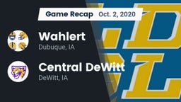 Recap: Wahlert  vs. Central DeWitt 2020