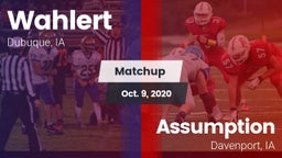 Matchup: Wahlert  vs. Assumption  2020