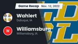 Recap: Wahlert  vs. Williamsburg  2022
