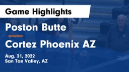 Poston Butte  vs Cortez  Phoenix AZ Game Highlights - Aug. 31, 2022