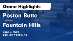 Poston Butte  vs Fountain Hills  Game Highlights - Sept. 3, 2022