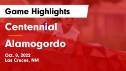 Centennial  vs Alamogordo Game Highlights - Oct. 8, 2022