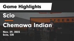 Scio  vs Chemawa Indian  Game Highlights - Nov. 29, 2023