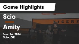Scio  vs Amity  Game Highlights - Jan. 26, 2024