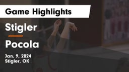 Stigler  vs Pocola  Game Highlights - Jan. 9, 2024