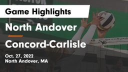 North Andover  vs Concord-Carlisle  Game Highlights - Oct. 27, 2022