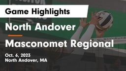 North Andover  vs Masconomet Regional  Game Highlights - Oct. 6, 2023
