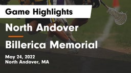 North Andover  vs Billerica Memorial  Game Highlights - May 24, 2022