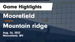 Moorefield  vs Mountain ridge   Game Highlights - Aug. 26, 2022