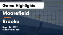 Moorefield  vs Brooke  Game Highlights - Sept. 24, 2022