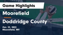 Moorefield  vs Doddridge County  Game Highlights - Oct. 22, 2022