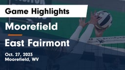 Moorefield  vs East Fairmont  Game Highlights - Oct. 27, 2023