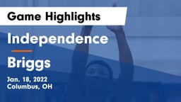Independence  vs Briggs  Game Highlights - Jan. 18, 2022
