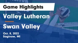 Valley Lutheran  vs Swan Valley  Game Highlights - Oct. 8, 2022