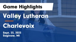 Valley Lutheran  vs Charlevoix  Game Highlights - Sept. 23, 2023