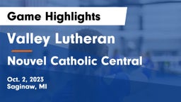 Valley Lutheran  vs Nouvel Catholic Central  Game Highlights - Oct. 2, 2023