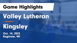 Valley Lutheran  vs Kingsley  Game Highlights - Oct. 14, 2023