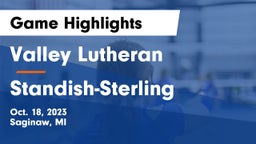 Valley Lutheran  vs Standish-Sterling  Game Highlights - Oct. 18, 2023