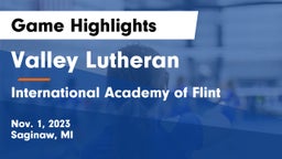 Valley Lutheran  vs International Academy of Flint Game Highlights - Nov. 1, 2023