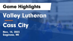 Valley Lutheran  vs Cass City  Game Highlights - Nov. 14, 2023