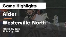 Alder  vs Westerville North  Game Highlights - March 17, 2023