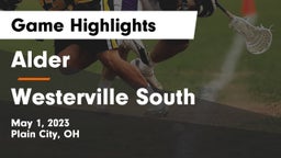 Alder  vs Westerville South  Game Highlights - May 1, 2023