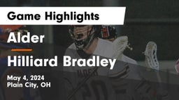 Alder  vs Hilliard Bradley  Game Highlights - May 4, 2024
