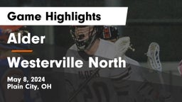 Alder  vs Westerville North  Game Highlights - May 8, 2024