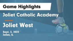 Joliet Catholic Academy  vs Joliet West  Game Highlights - Sept. 3, 2022
