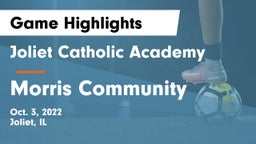 Joliet Catholic Academy  vs Morris Community  Game Highlights - Oct. 3, 2022