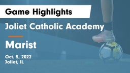 Joliet Catholic Academy  vs Marist  Game Highlights - Oct. 5, 2022