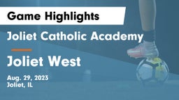 Joliet Catholic Academy  vs Joliet West  Game Highlights - Aug. 29, 2023