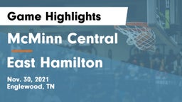 McMinn Central  vs East Hamilton Game Highlights - Nov. 30, 2021