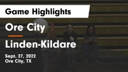 Ore City  vs Linden-Kildare  Game Highlights - Sept. 27, 2022