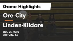 Ore City  vs Linden-Kildare  Game Highlights - Oct. 25, 2022