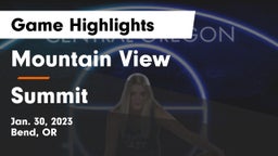 Mountain View  vs Summit  Game Highlights - Jan. 30, 2023