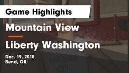 Mountain View  vs Liberty Washington Game Highlights - Dec. 19, 2018