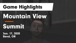 Mountain View  vs Summit  Game Highlights - Jan. 17, 2020
