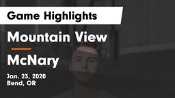 Mountain View  vs McNary Game Highlights - Jan. 23, 2020