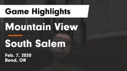 Mountain View  vs South Salem  Game Highlights - Feb. 7, 2020