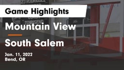 Mountain View  vs South Salem  Game Highlights - Jan. 11, 2022